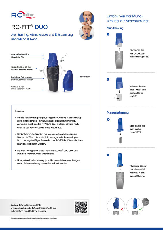 RC-FIT® DUO – Kurzanleitung