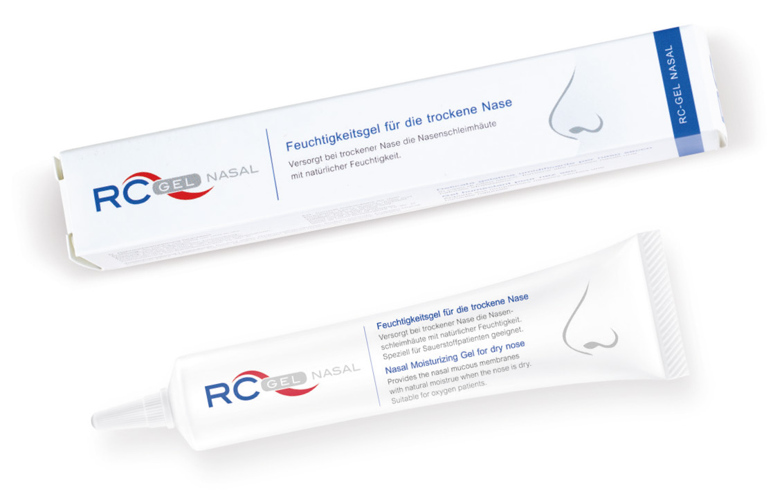 RC-Gel NASAL - Pflege für die Nase RC-Gel NASAL - Versorgt bei trockener Nase die Nasenschleimhäute mit natürlicher Feuchtigkeit