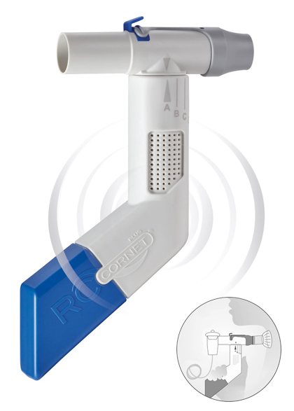 RC-Cornet® PLUS TRACHEO<br />
OPEP Atemtherapiegerät