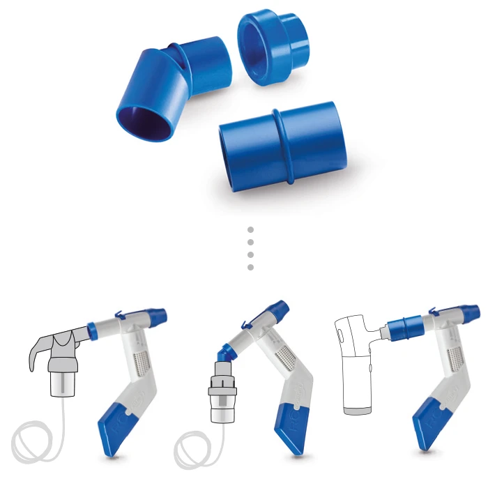 Product presentation of the nebuliser set – an accessory for the RC-Cornet® PLUS series 