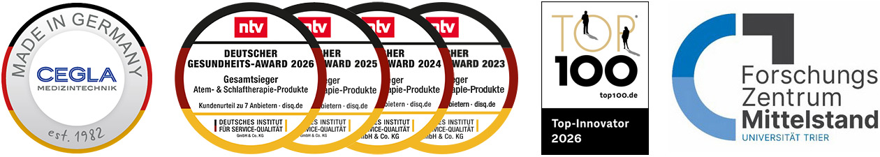 auszeichnungen-siegel-2026 Auszeichnungen und Gütesiegel, darunter Made in Germany, Gesundheits-Award 2025 und 2026